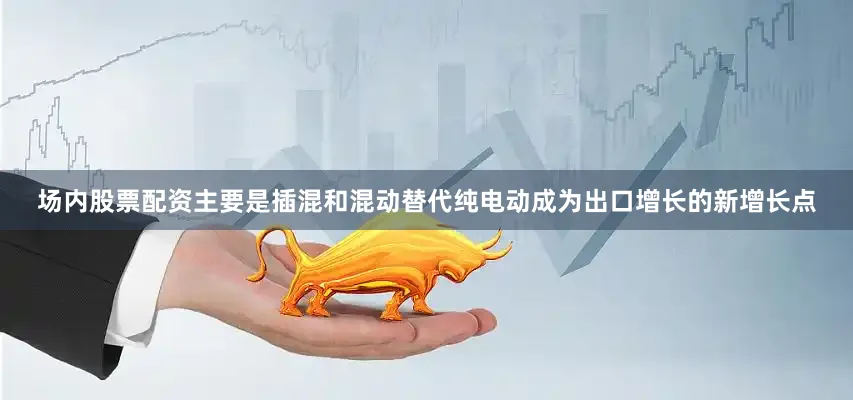 场内股票配资主要是插混和混动替代纯电动成为出口增长的新增长点