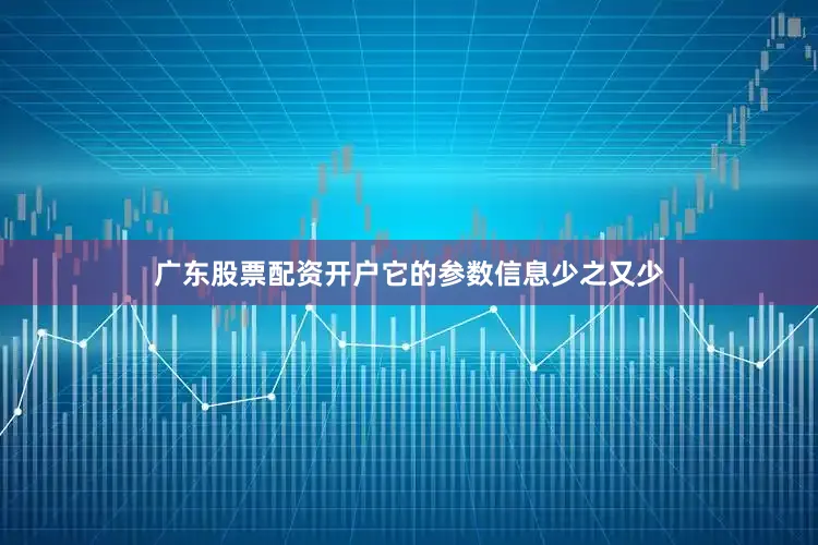 广东股票配资开户它的参数信息少之又少